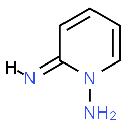ChemSpider 2D Image | (2E)-2-Imino-1(2H)-pyridinamine | C5H7N3