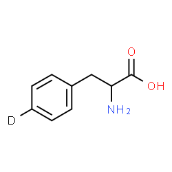 ChemSpider 2D Image | (4-~2~H)Phenylalanine | C9H10DNO2