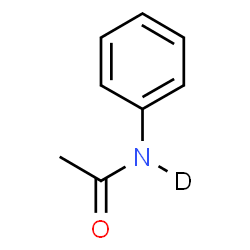 ChemSpider 2D Image | N-Phenyl(N-~2~H)acetamide | C8H8DNO