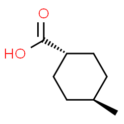 ChemSpider 2D Image | trans-4-Methylcyclohexanecarboxylic acid | C8H14O2