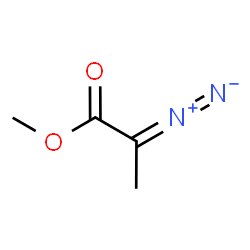 ChemSpider 2D Image | Methyl 2-diazopropanoate | C4H6N2O2