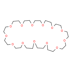 ChemSpider 2D Image | 1,4,7,10,13,16,19,22,25,28,31,34,37-Tridecaoxacyclononatriacontane | C26H52O13
