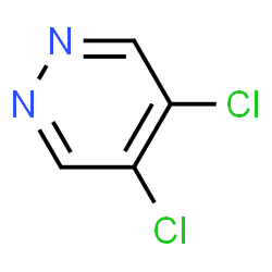 ChemSpider 2D Image | 4,5-Dichloropyridazine | C4H2Cl2N2