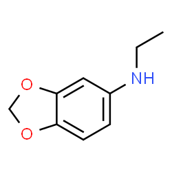 ChemSpider 2D Image | N-Ethyl-1,3-benzodioxol-5-amine | C9H11NO2