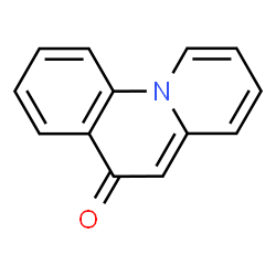 ChemSpider 2D Image | 6H-Pyrido[1,2-a]quinolin-6-one | C13H9NO