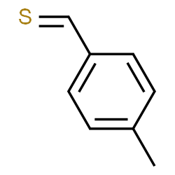 ChemSpider 2D Image | 4-Methylbenzenecarbothialdehyde | C8H8S