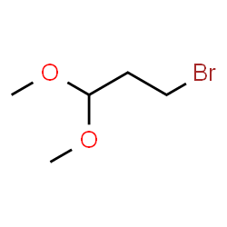 ChemSpider 2D Image | 3-Bromo-1,1-dimethoxypropane | C5H11BrO2