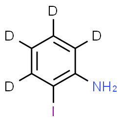 ChemSpider 2D Image | 2-Iodo(~2~H_4_)aniline | C6H2D4IN