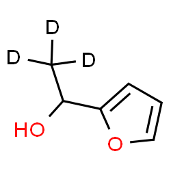 ChemSpider 2D Image | 1-(2-Furyl)(2,2,2-~2~H_3_)ethanol | C6H5D3O2
