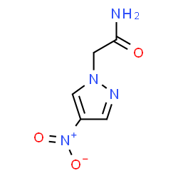 ChemSpider 2D Image | 2-(4-Nitro-1H-pyrazol-1-yl)acetamide | C5H6N4O3