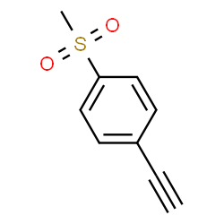 ChemSpider 2D Image | 4-Ethynylphenyl methyl sulfone | C9H8O2S