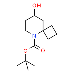 ChemSpider 2D Image | tert-butyl 8-hydroxy-5-azaspiro[3.5]nonane-5-carboxylate | C13H23NO3