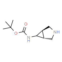 ChemSpider 2D Image | 2-Methyl-2-propanyl (1R,5R)-3-azabicyclo[3.1.0]hex-6-ylcarbamate | C10H18N2O2