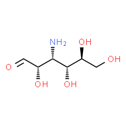 ChemSpider 2D Image | 3-Amino-3-deoxy-L-glucose | C6H13NO5