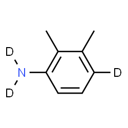 ChemSpider 2D Image | 2,3-Dimethyl(4-~2~H_3_)aniline | C8H8D3N