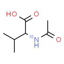 ChemSpider 2D Image | N-Acetyl(~15~N)valine | C7H1315NO3