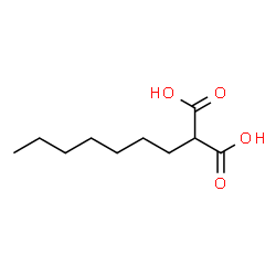 ChemSpider 2D Image | Heptylmalonic acid | C10H18O4