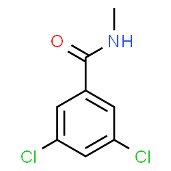 ChemSpider 2D Image | 3,5-Dichloro-N-methylbenzamide | C8H7Cl2NO