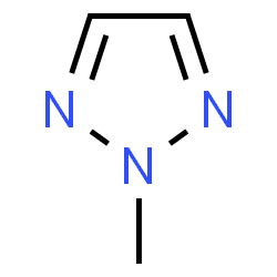ChemSpider 2D Image | 2-Methyl-1,2,3-triazole | C3H5N3