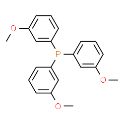 ChemSpider 2D Image | Tris(3-methoxyphenyl)phosphine | C21H21O3P