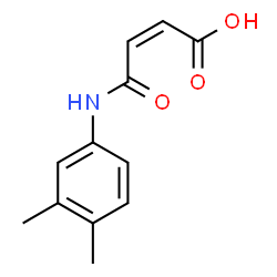 ChemSpider 2D Image | (2Z)-4-[(3,4-Dimethylphenyl)amino]-4-oxo-2-butenoic acid | C12H13NO3