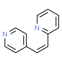 ChemSpider 2D Image | 2-[(Z)-2-(4-Pyridinyl)vinyl]pyridine | C12H10N2