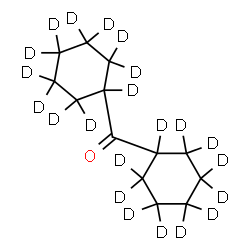 ChemSpider 2D Image | Bis[(~2~H_11_)cyclohexyl]methanone | C13D22O