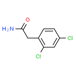 ChemSpider 2D Image | 2,4-Dichlorobenzeneacetamide | C8H7Cl2NO