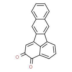 ChemSpider 2D Image | Benzo(k)fluoranthene-2,3-dione | C20H10O2