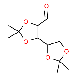 ChemSpider 2D Image | 2,2,2',2'-Tetramethyl-4,4'-bi-1,3-dioxolane-5-carbaldehyde | C11H18O5