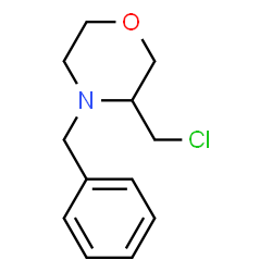 ChemSpider 2D Image | 4-Benzyl-3-chloromethyl-morpholine | C12H16ClNO