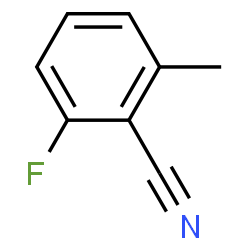 ChemSpider 2D Image | 6-Fluoro-o-tolunitrile | C8H6FN