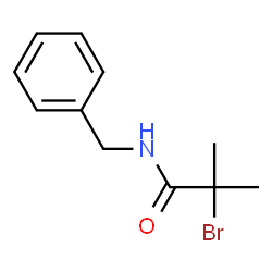 ChemSpider 2D Image | N-Benzyl-2-bromo-2-methylpropanamide | C11H14BrNO