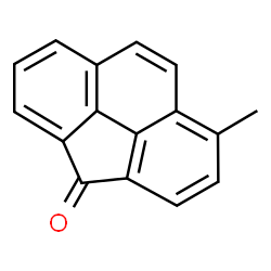 ChemSpider 2D Image | 1-Methyl-4H-cyclopenta[def]phenanthren-4-one | C16H10O
