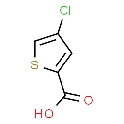 ChemSpider 2D Image | 4-Chloro-2-thiophenecarboxylic acid | C5H3ClO2S