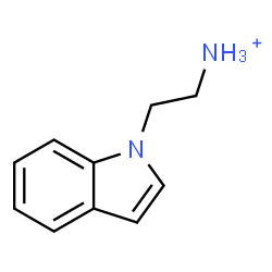 ChemSpider 2D Image | 2-(1H-Indol-1-yl)ethanaminium | C10H13N2
