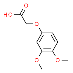 ChemSpider 2D Image | (3,4-Dimethoxyphenoxy)acetic acid | C10H12O5