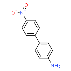 ChemSpider 2D Image | 4-Amino-4'-nitrobiphenyl | C12H10N2O2