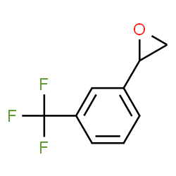 ChemSpider 2D Image | 2-[3-(Trifluoromethyl)phenyl]oxirane | C9H7F3O