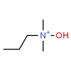 ChemSpider 2D Image | Hydroxy(dimethyl)propylammonium | C5H14NO