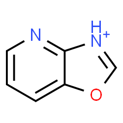 ChemSpider 2D Image | [1,3]Oxazolo[4,5-b]pyridin-3-ium | C6H5N2O