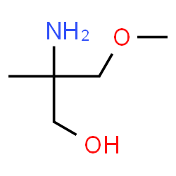 ChemSpider 2D Image | 2-Amino-3-methoxy-2-methyl-1-propanol | C5H13NO2