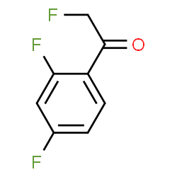 ChemSpider 2D Image | 1-(2,4-Difluorophenyl)-2-fluoroethanone | C8H5F3O