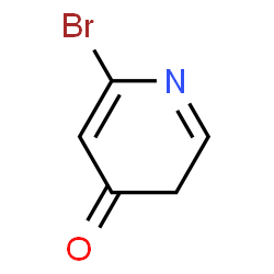 ChemSpider 2D Image | 6-Bromo-4(3H)-pyridinone | C5H4BrNO