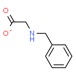 ChemSpider 2D Image | (Benzylamino)acetate | C9H10NO2