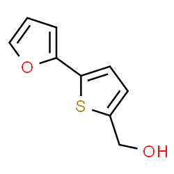 ChemSpider 2D Image | [5-(2-Furyl)-2-thienyl]methanol | C9H8O2S