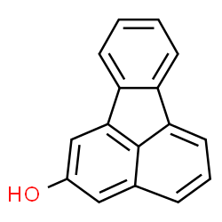 ChemSpider 2D Image | 2-Fluoranthenol | C16H10O
