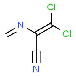 ChemSpider 2D Image | 3,3-Dichloro-2-(methyleneamino)acrylonitrile | C4H2Cl2N2