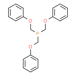 ChemSpider 2D Image | Tris(phenoxymethyl)phosphine | C21H21O3P
