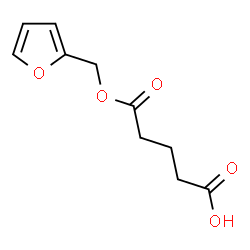ChemSpider 2D Image | 5-(2-Furylmethoxy)-5-oxopentanoic acid | C10H12O5